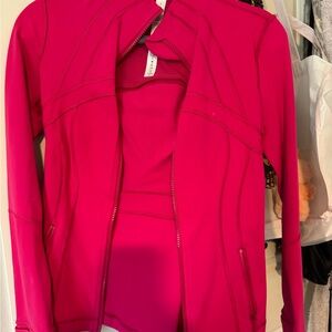 Lululemon Athletica Vibrant Pink Blazer